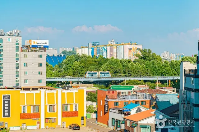 월미바다열차 사진
