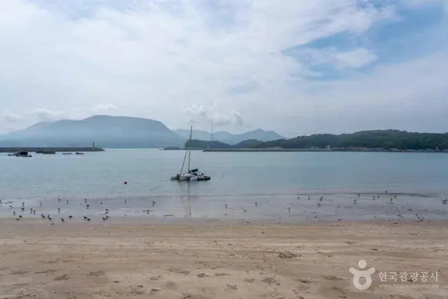 낭도해변 사진