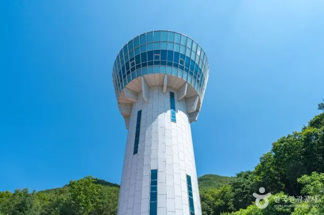 보현산댐 전망대 사진