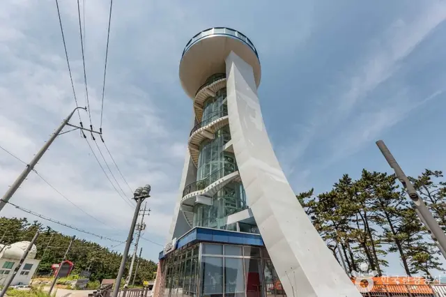 만리포전망타워 사진