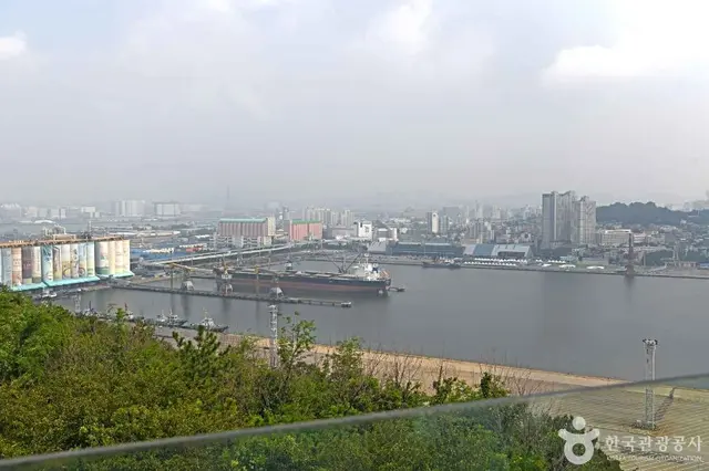 월미산유리전망대 사진