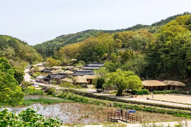 양동마을 사진