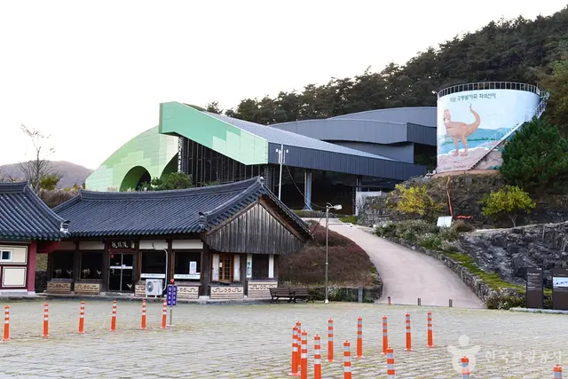 화순 서유리 공룡발자국 화석산지 사진