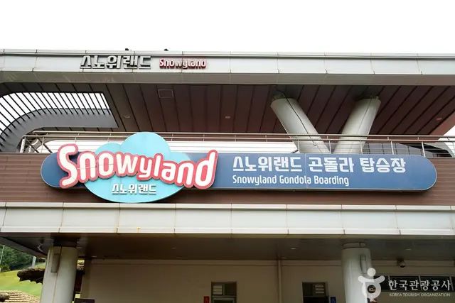 대명 비발디파크 스노위랜드 사진