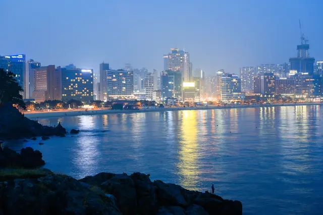 해운대해수욕장 사진