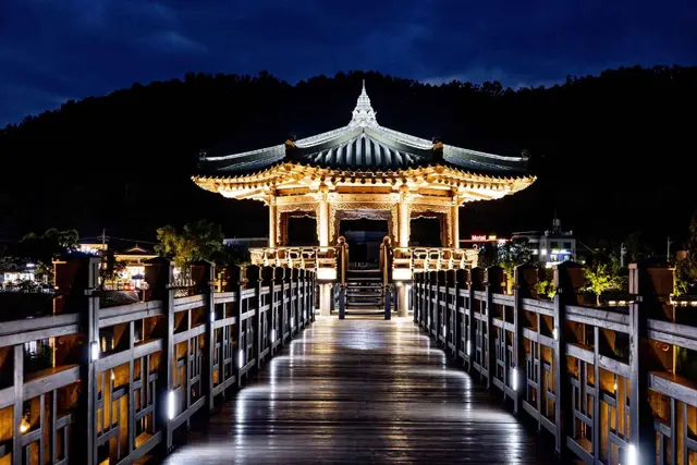 월영교 사진