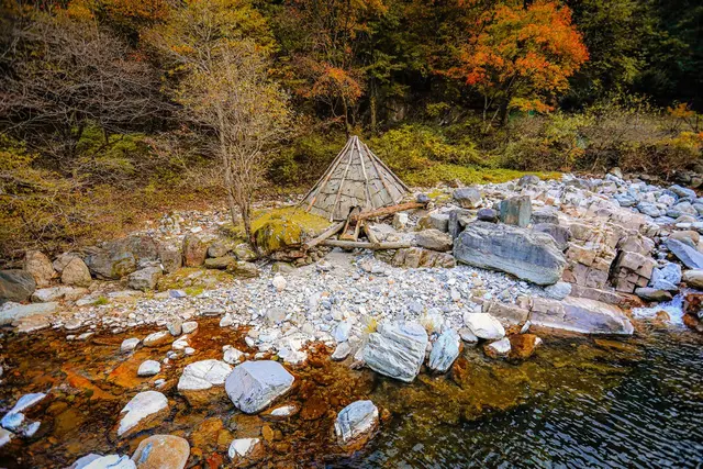 환선굴 사진