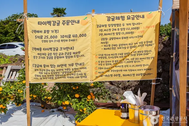 달달미깡감귤밭 사진