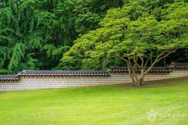 현충사 사진