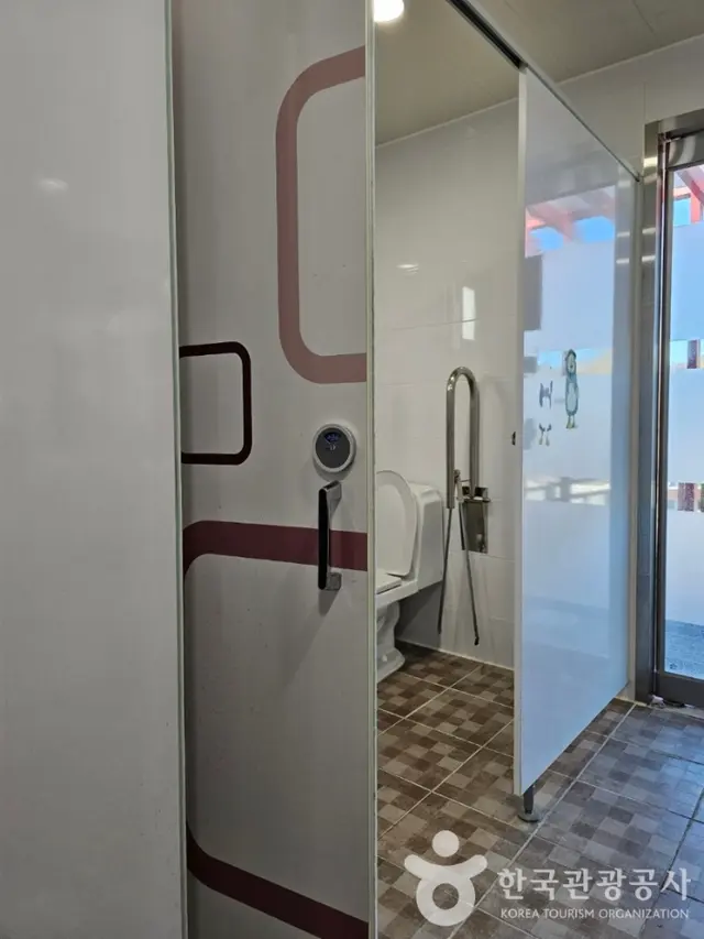 부항댐 출렁다리 사진