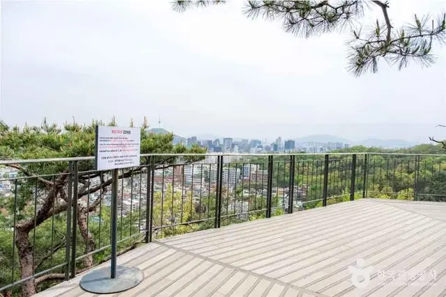 인왕산 무무대 전망대 사진