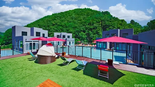 남이섬 설리조트 사진