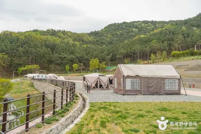 위천수변 테마파크 사진
