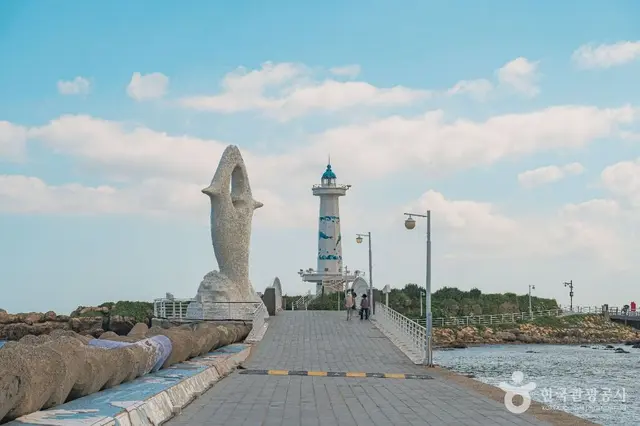 슬도등대 사진