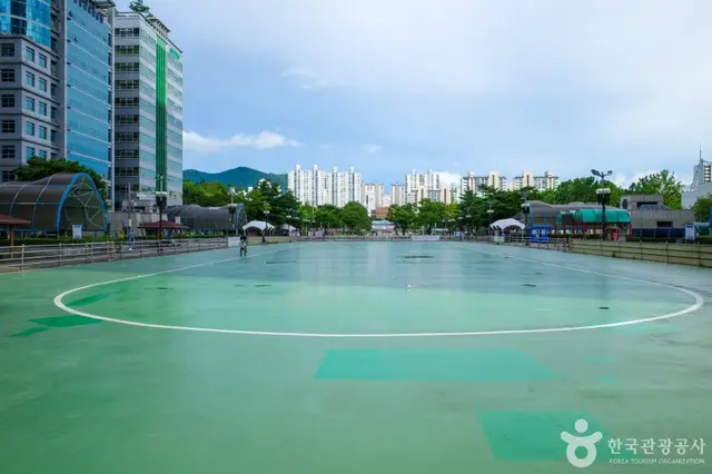 평촌미관광장 인라인스케이트장 사진