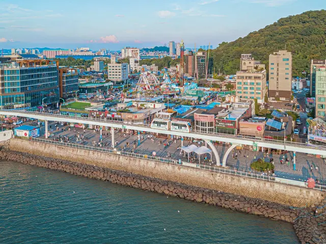 월미바다열차 사진