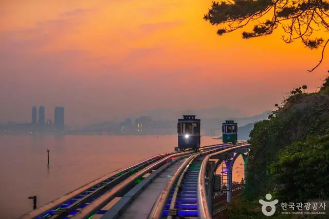 해운대블루라인파크 사진