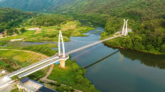 대황강출렁다리 사진