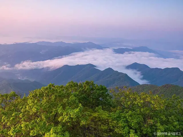 오도산전망대 사진