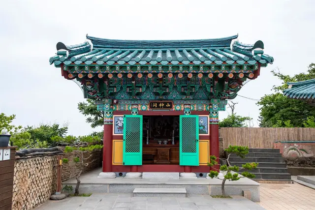 간월암 사진