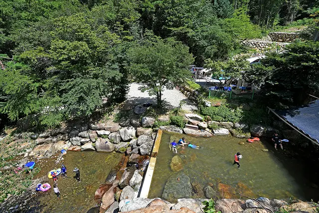 산청지막계곡캠핑장 사진