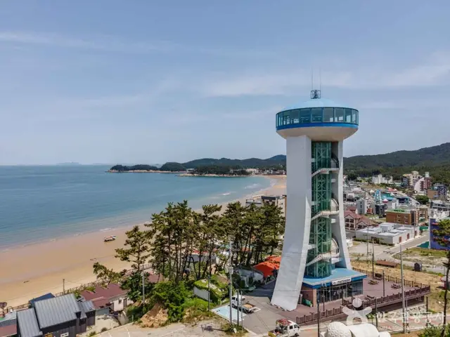 만리포전망타워 사진