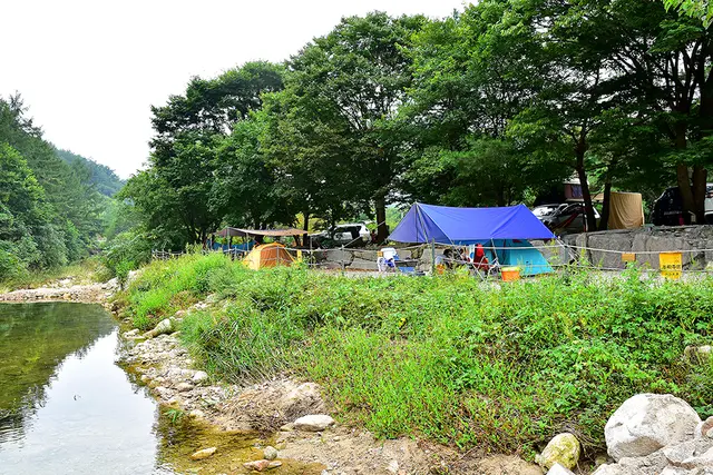 포천계곡캠핑장 사진
