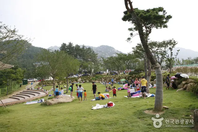 월출산기찬랜드 사진