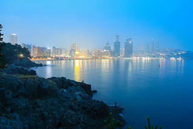 해운대해수욕장 사진