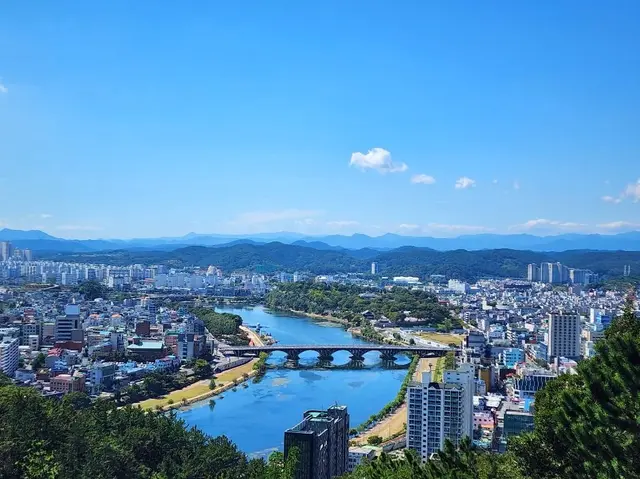 선학산전망대 사진