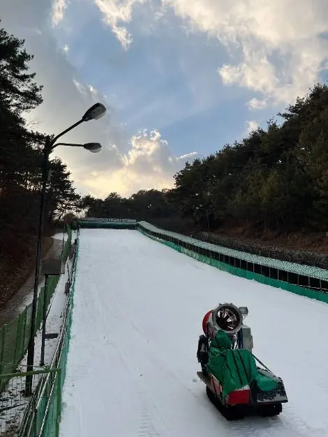 수승대 썰매장 사진