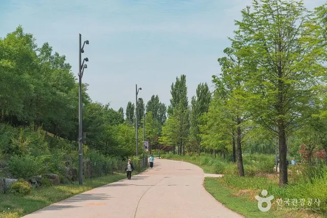 서울식물원 호수공원 사진
