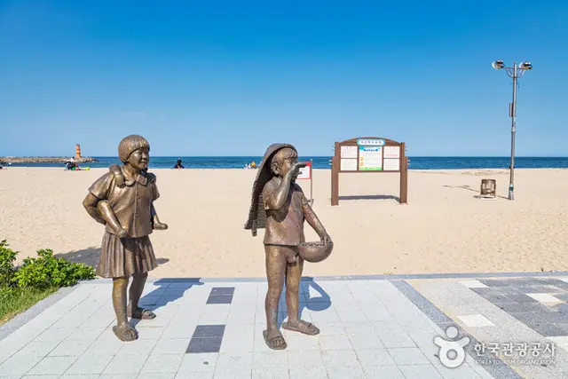 낙산해수욕장 사진