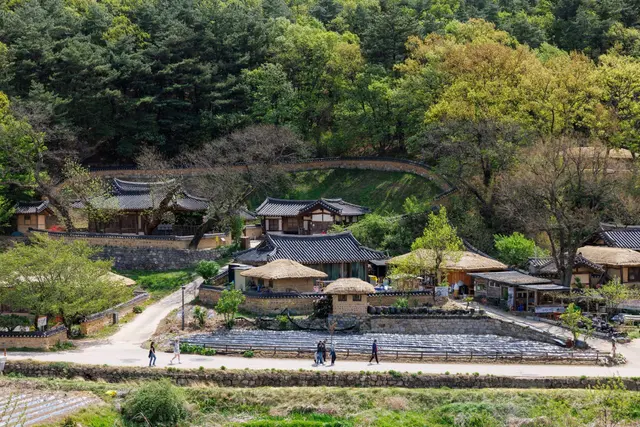 양동마을 사진