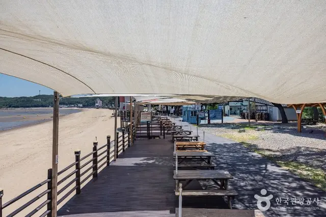 장경리해수욕장 사진