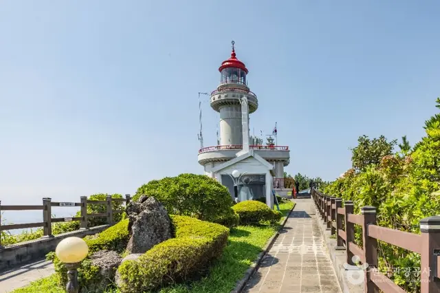 우도 등대 사진