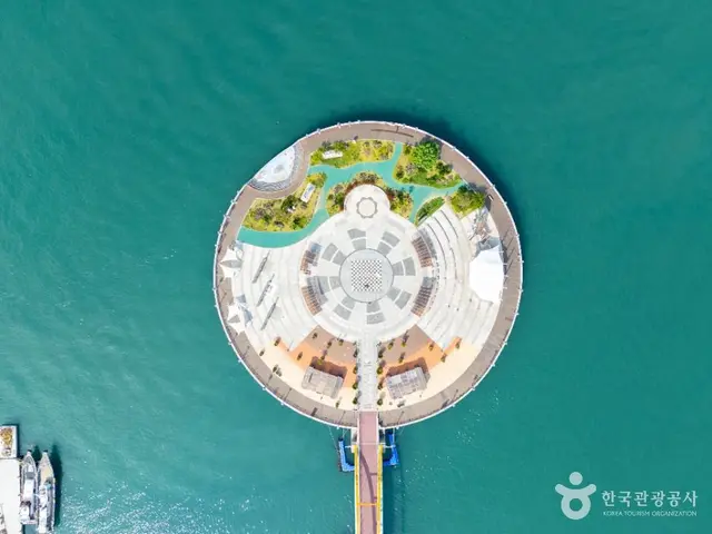 녹동항 바다정원 사진