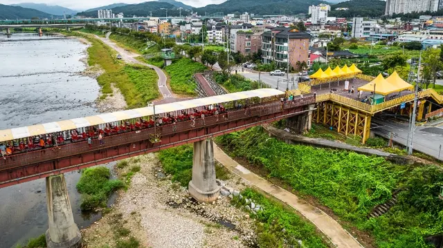 가평 레일바이크 사진