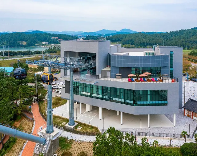 명량해상케이블카 사진