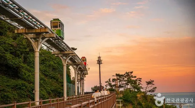 해운대블루라인파크 사진