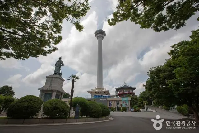 부산타워 사진