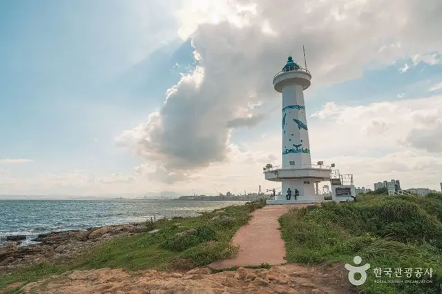 슬도등대 사진