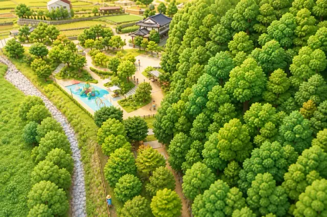 증산수도계곡캠핑장 사진