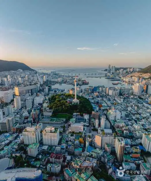 부산타워 사진