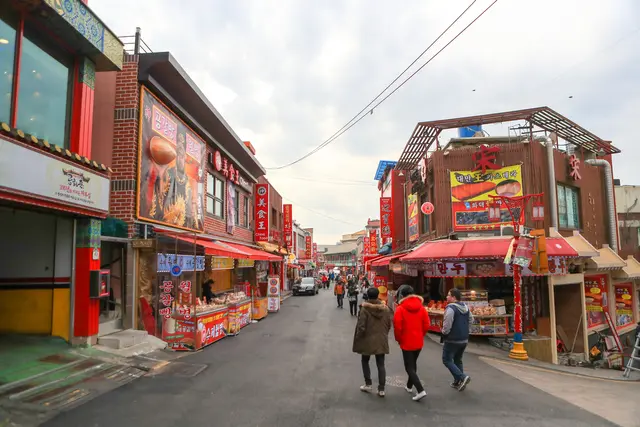 인천 차이나타운 사진
