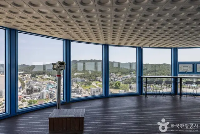 만리포전망타워 사진
