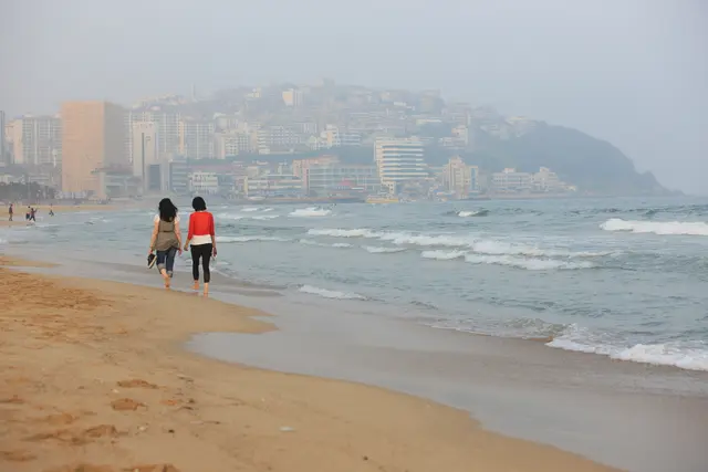 해운대해수욕장 사진