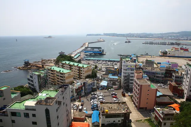 속초등대전망대 사진