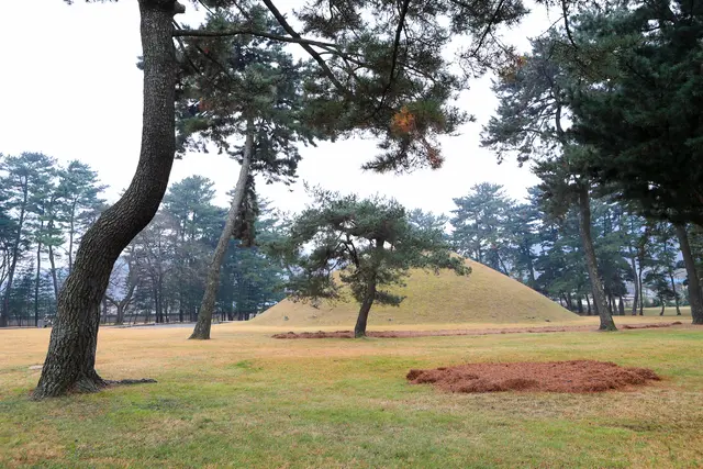 무열왕릉 사진