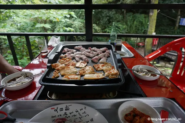 명당폭포식당 사진
